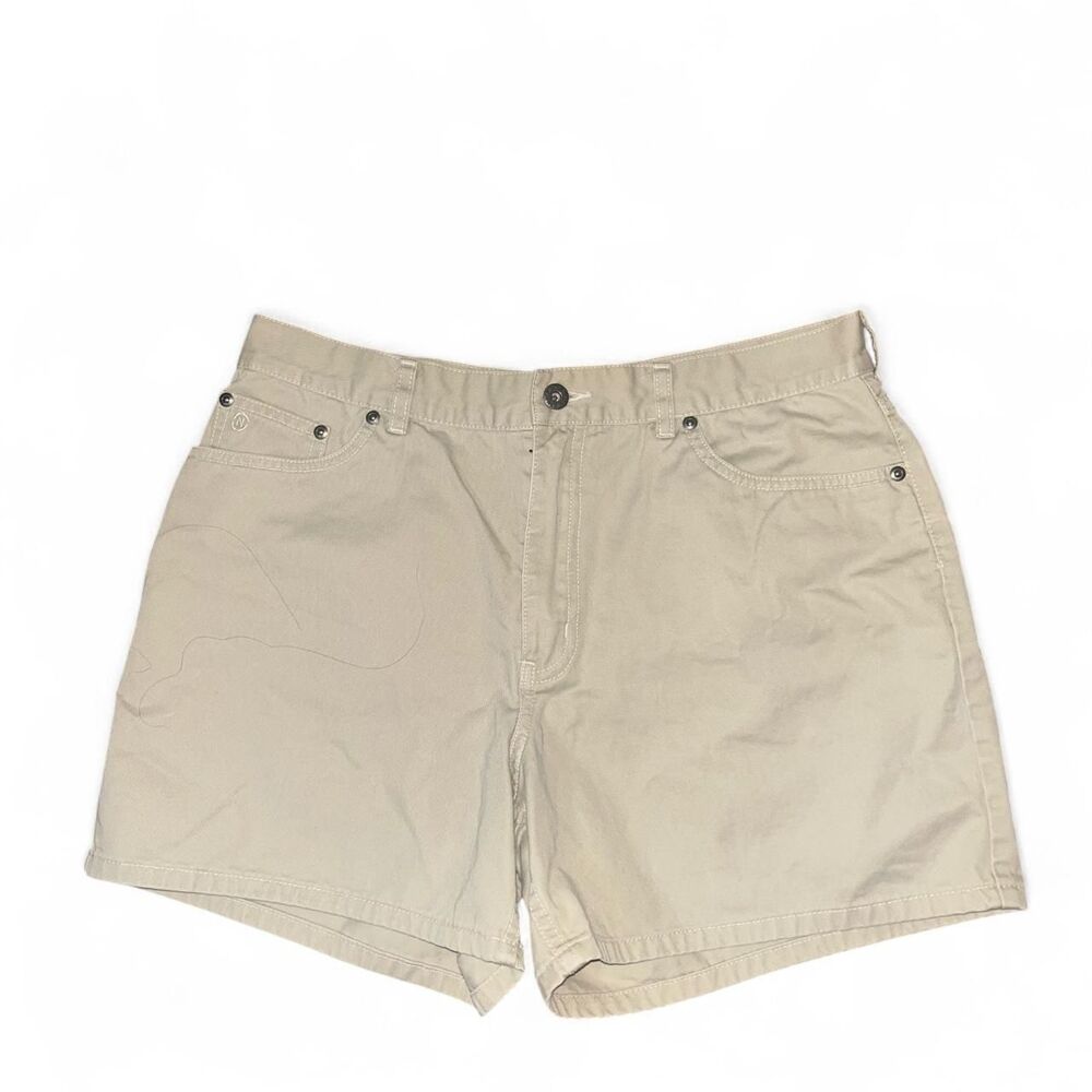 Vintage Y2K 2000 Nautica Women's Khaki Shorts SZ 12